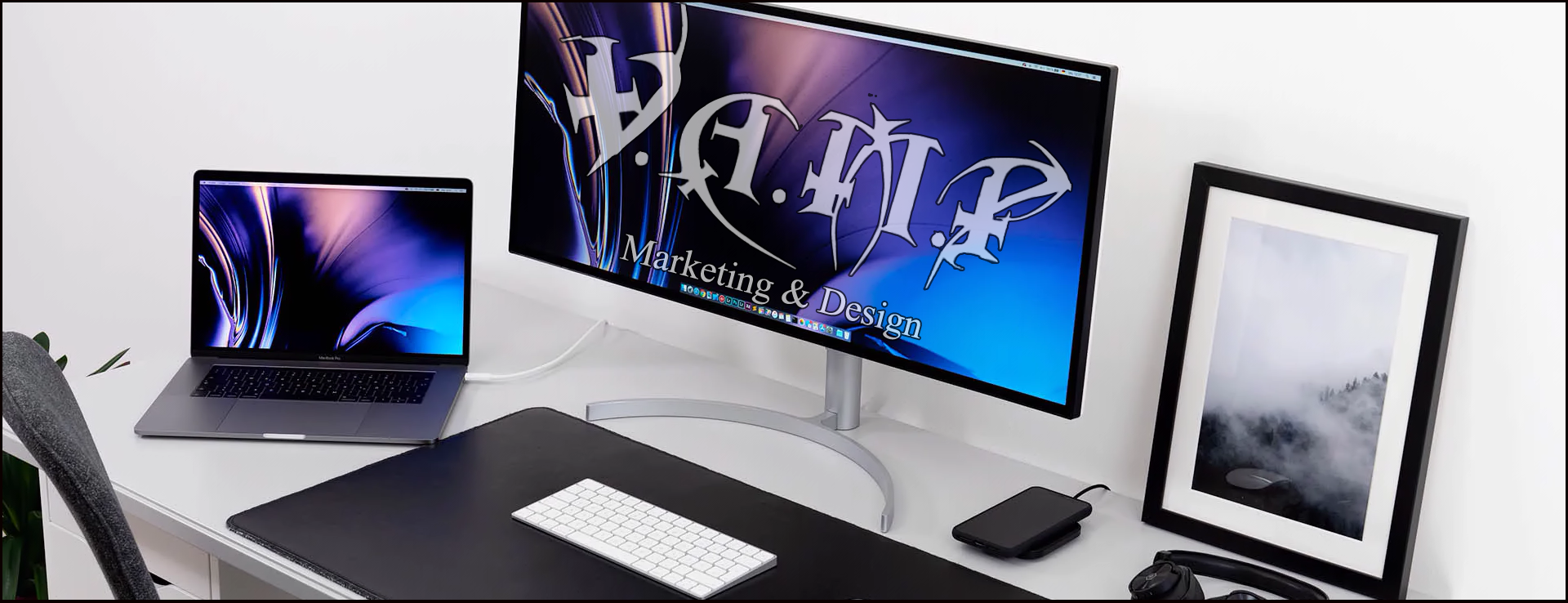 Banner V.A.M.P. MARKETING